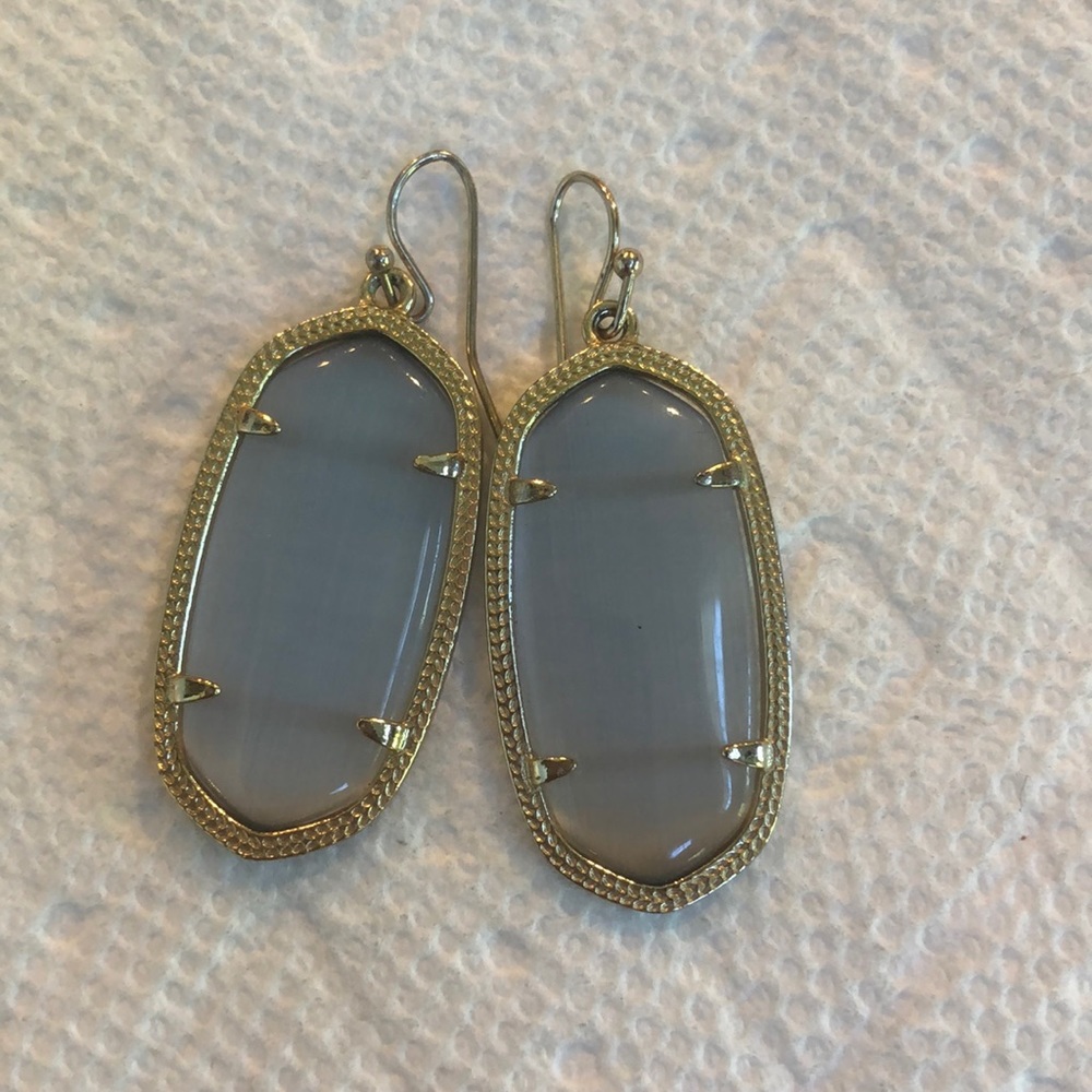 Kendra Scott Elle earrings in slate